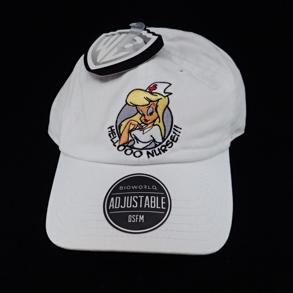 Bioworld Nurse White Cap OS - NWT - Picture 1 of 6